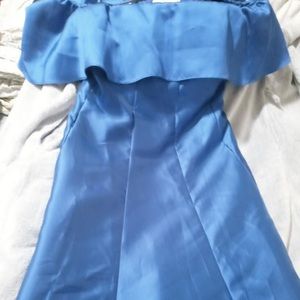 This has been sold----ONLY ON 04/03/22 SALE $170–Sachin & Babi Blue evening gown